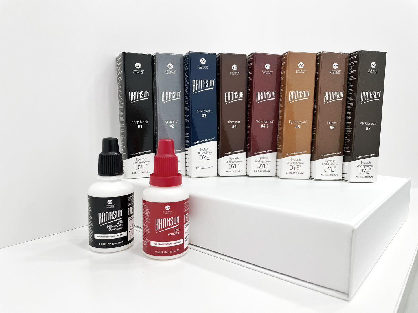 BRONSUN | LAS & BROW HYBRID TINT KIT